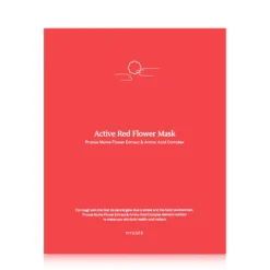 Active Red Flower Mask