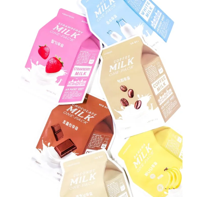 Milk One-Pack Facemask #Chocolate Milk