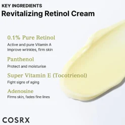 The Retinol 0.1 Cream